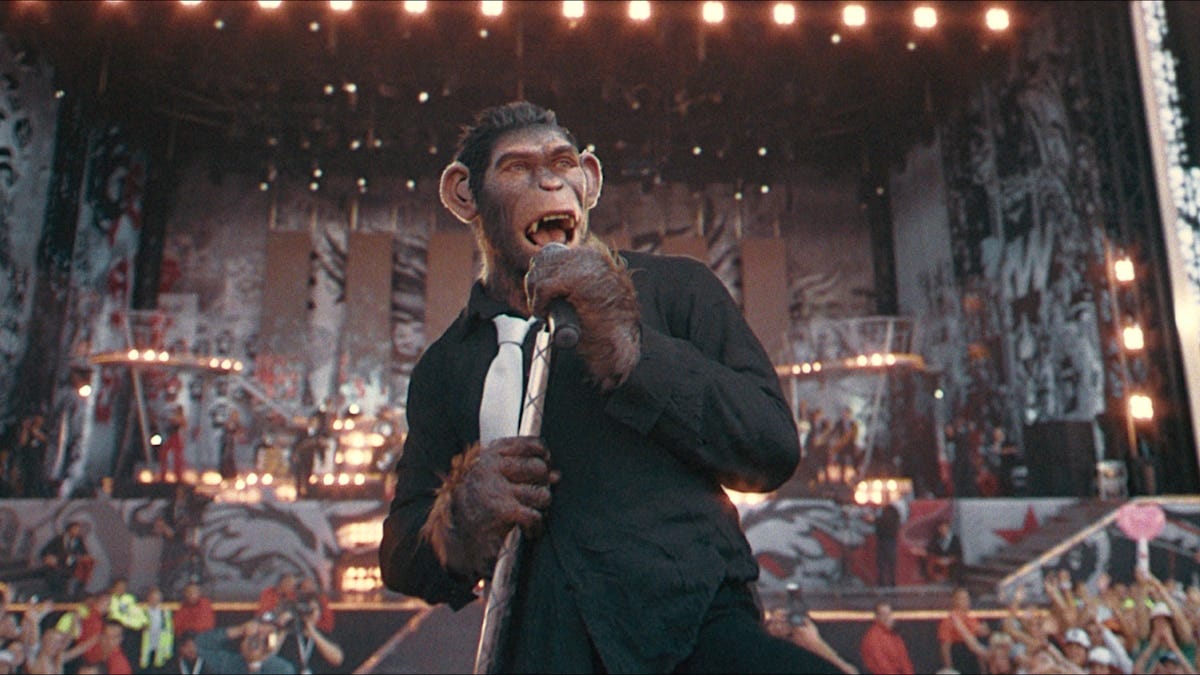 “Better Man — A História de Robbie Williams”, dirigido por Michael Gracey, redefine a jornada musical do ícone britânico