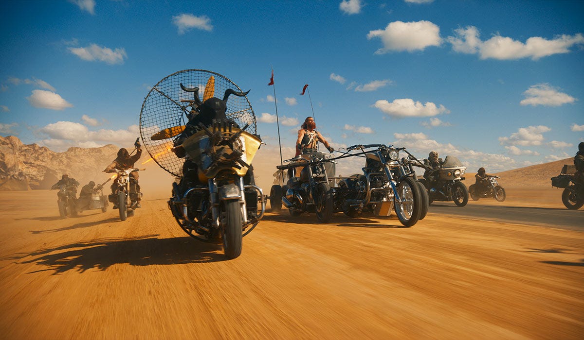 “Furiosa: Uma Saga Mad Max”, de George Miller é um abraço caloroso para os fãs do gênero de ação
