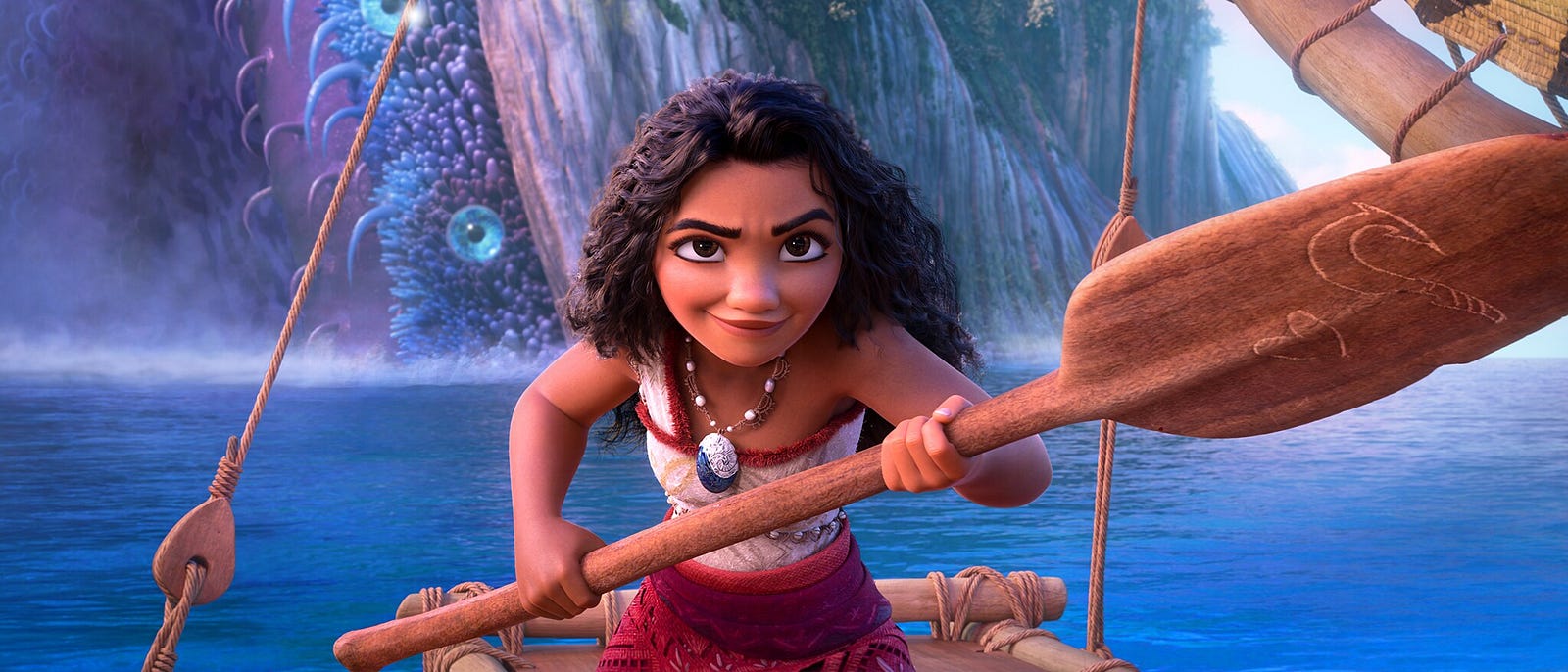“Moana 2” se divide entre a necessidade de continuar uma marca de sucesso e o desafio de manter o encanto