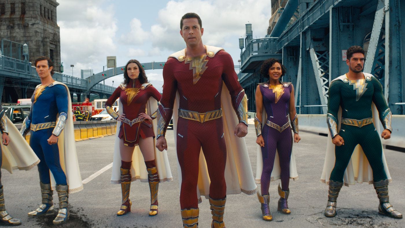 “Shazam! Fúria dos Deuses” é a prova que um raio não cai duas vezes em uma mesma franquia do DCU