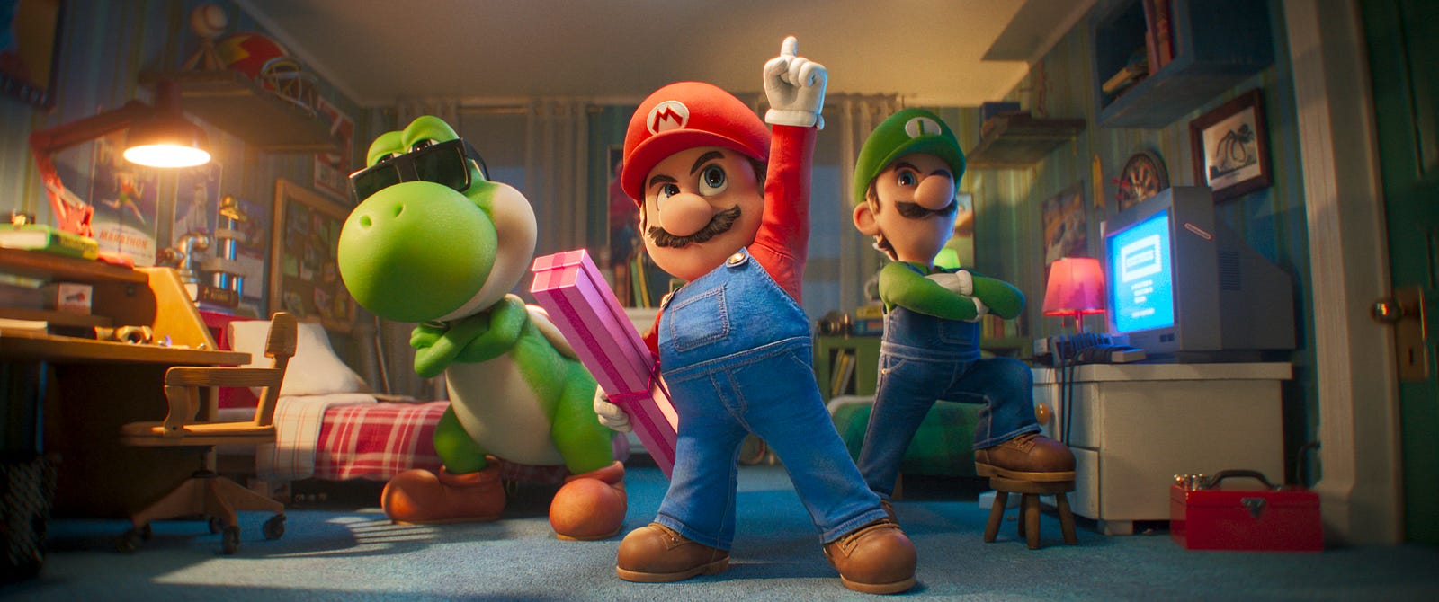 “Super Mario Galaxy: O Filme”: excesso de estímulos, escassez de significado